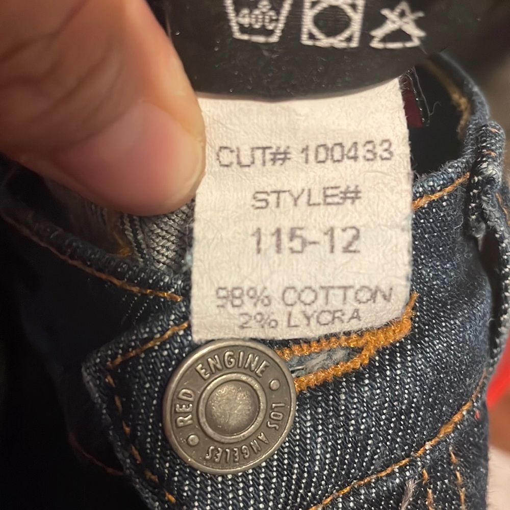 Red Engine Jeans - Picture 4 of 16